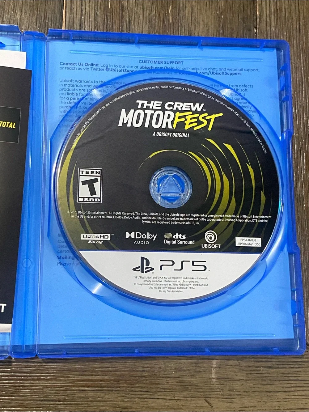 The Crew Motorfest (PS5) - Orange Racing Cover